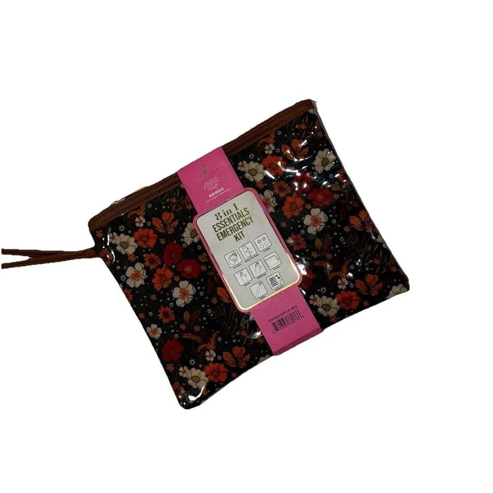 Simply‎ Southern 8 in 1 Essentials Emergency Kit Vintage Floral Wristlet Beauty